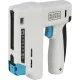 Black + Decker BCN115 3.6V Cordless Stapler, White