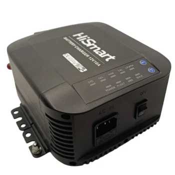 Smart Battery Charger 12V 10A for Lead-Acid and LiFePO4 Batteries