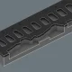 Wera 9720 A Zyklop Ratchet Set 1 in Foam Inlay, 1/4\", 37 Pieces