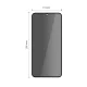 Samsung Galaxy S25 FE (SM-S731B / DS) Tech-Protect Glass Spy+ Privacy Tempered Glass 2x