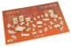 A Set of Wooden Furniture for Dolls, 34 Pcs