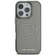 Чехол Karl Lagerfeld для iPhone 16 Pro Max IML Rhinestones Karl Head, черный