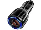 Dual USB Car Charger QC 3.0, 12-24V, Black