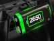 Xbox Controller Battery Pack 2x 2650mAh and Charger Series X S, Black Green