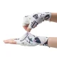Rockbros S389 Women\'s Short Shock Absorbing Cycling Gloves L - White