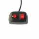 LED Strobe Light Kit for Trucks 4pc 12V with 10 Flash Modes and Remote, Amber