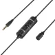 BOYA BY-M1S Wired Lavalier Microphone with 6 m Cable and 3.5 mm TRRS, Black