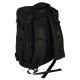 Waterproof Travel Backpack Carry-On Flight Cabin Bag 25L 45x32cm, Black