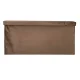 Folding Velour Storage Ottoman Bench 77x38x37 cm, Brown