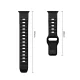 Tech-Protect Silicone Line Watch Strap for Apple Watch 44 / 45 / 46 / 49 mm, Black