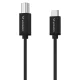 Wozinsky WKDDY1S USB-C to USB-B Cable 1m - Black