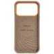 Nimmy Glasses Cool nag Case for iPhone 17 Pro Max, Beige
