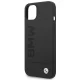 BMW iPhone 14 Plus Case Silicone Signature Logo MagSafe, Black