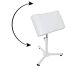 Activeshop Wide Pedicure Footrest, White