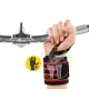 4FIZJO Wrist Wraps 2 pcs, Black and Red