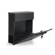 Modernhome HPB932-8 Mailbox with Newspaper Holder, Galvanized Steel, Anthracite