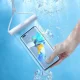 Baseus Waterproof Phone Bag Case Cover for Swimming Pool Beach 210 x 110mm, White