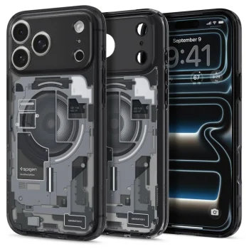 Spigen Ultra Hybrid MagSafe Zero One Case for iPhone 18 Pro Max / 17 Pro Max, Black