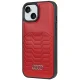 Audi iPhone 15 / 14 / 13 Case Synthetic Leather MagSafe, Red