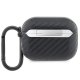 BMW AirPods Pro Case Carbon Double Metal Logo, Black