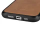 iCarer Leather Oil Wax Genuine Leather Case for iPhone 14 Plus, Brown (WMI14220719-TN)