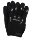 Motorcycle Gloves AG222, Size L, Black