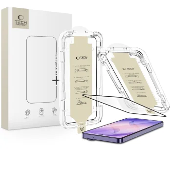 Tech-Protect Quick Set AR+ Anti-Reflective Glass for Samsung Galaxy S26 Ultra, Black