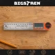 Bigstren Digital Angle Finder with LCD Display and 200mm Ruler