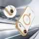 Tech-Protect iPhone 17 Air Case MagFlex MagSafe, Transparent Gold