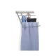 Joseph Joseph Orderly Belt, Tie & Scarf Hanging Rail, Ecru