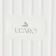 LUARO Folding Shopping and Transport Cart with Lid 45 L, 4 Wheels, White