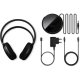 Philips SHD6000BK/12 Wireless TV Headphones, Black