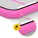 4FIZJO AirTrack Inflatable Gymnastics Track Mat 4 x 1 x 0.15 m, Pink