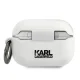 Karl Lagerfeld Silicone Ikonik Case for AirPods Pro White