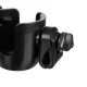 Kruzzel 2w1 Stroller Holder for Bottle and Phone, Black