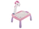 Kids Drawing Projector - Table with Markers, Pink