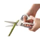 Joseph Joseph Elevate Fusion 5-Piece Knife and Scissors Set with Beechwood Block