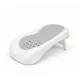 Foldable Baby Bathtub with Newborn Insert and Digital Thermometer, Grey