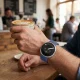 Tech-Protect Silicone Evo Strap for Samsung Galaxy Watch 40/44/46 mm, Navy Blue