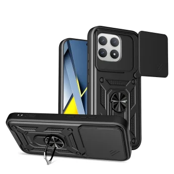 Tech-Protect CamShield Pro Case for Xiaomi Poco F8 Pro, Black