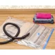 Ruhhy Vacuum Storage Bags Set, 10 pcs, Mixed Sizes, Transparent/Blue