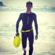 4Fizjo TSUNAMI 330 Swim Safety Buoy with Dry Bag 2in1, Orange