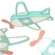 LUMELA dimmable LED ceiling lamp for kids room with remote, airplane design