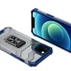 iPhone 12 mini Kickstand Tough Rugged Cover Crystal Ring Case, Blue
