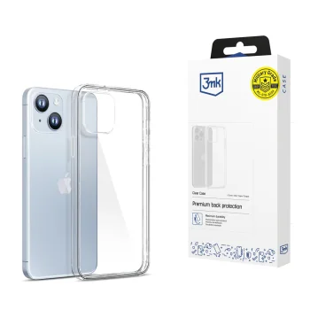 3Mk Protection Clear Case for iPhone 14, Transparent