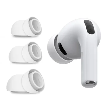 Tech-Protect Silicone Ear Tips for AirPods Pro 3 (S/M/L) - White