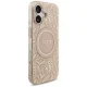 Guess IML Flowers Electro Pearl Strap MagSafe Phone Case Cover iPhone 17 - Pink