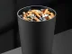 Car and Home Cup Ashtray with Extinguisher Black