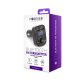 Bluetooth FM Transmitter for Car, Forever TR-330 Hands-Free Kit with 3.1A Dual USB, Black