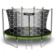 Neo-Sport Garden Trampoline 465 cm (15 ft) with Inner Net and Ladder